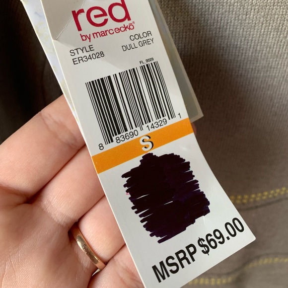 Red by Marc Ecko Sweater Midi Dress with Eyelet/CutOut Details - Picture 10 of 12